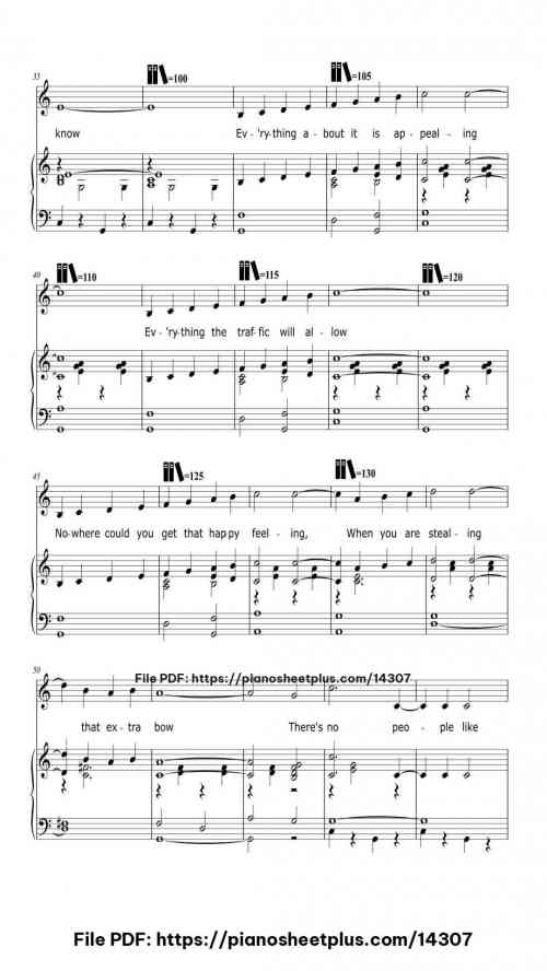There's No Business Like Show Business - Piano Sheet Music PDF – Printable 8 There's No Business Like Show Business piano sheet music free pdf