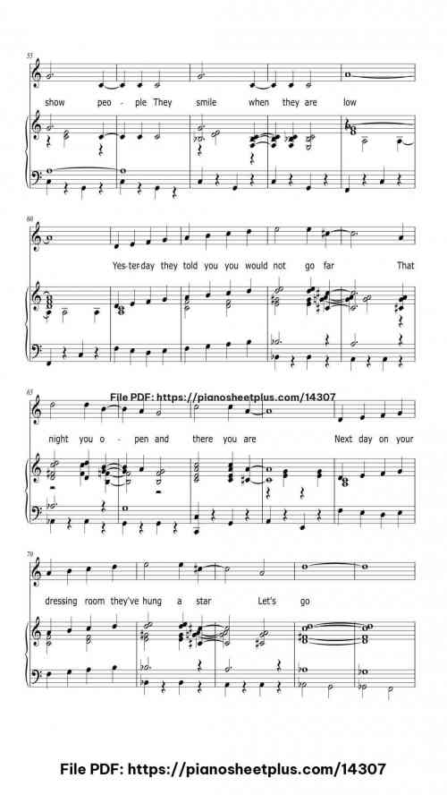 There's No Business Like Show Business - Piano Sheet Music PDF – Printable 9 There's No Business Like Show Business piano sheet music free pdf