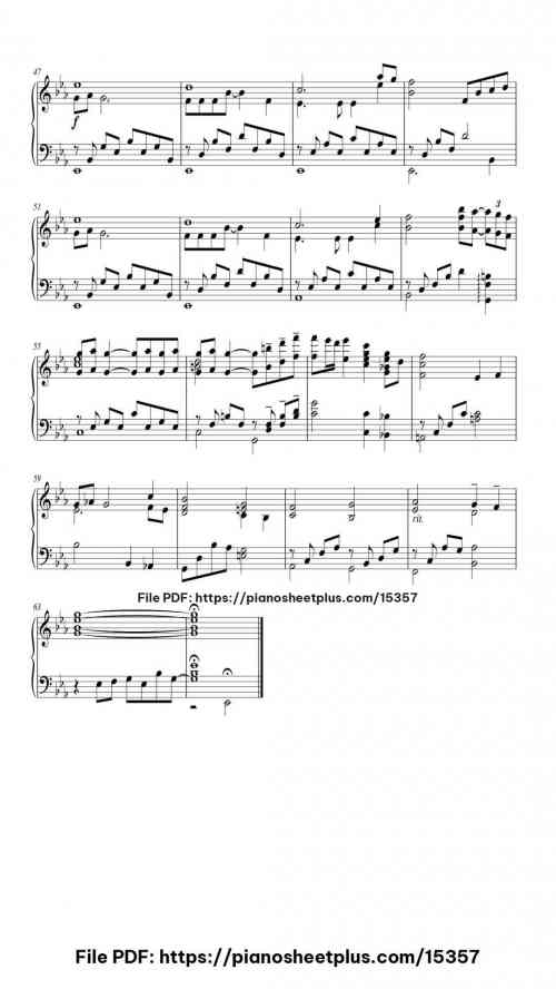 Think of Me (from The Phantom of the Opera) by Andrew Lloyd Webber Level Mid-Advanced 6 Think of Me (from The Phantom of the Opera) piano sheet music free pdf