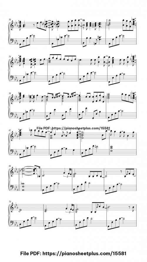 Through the Night by IU Level Mid-Advanced 7 Through the Night piano sheet music free pdf