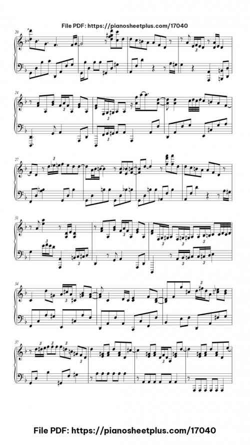 Tipitina and Me by Allen Toussaint Level Intermediate 6 Tipitina and Me piano sheet music free pdf