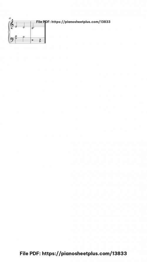 Titanic - My Heart Will Go On - Free Piano Notation Sheet (PDF) 4 Titanic - My Heart Will Go On piano sheet music free pdf