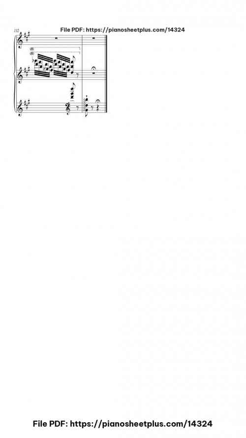 Transcendental Étude No. 5 "Feux Follets" in B-Flat Major - Piano Sheet Music – Free PDF Download 32 Transcendental Étude No. 5 "Feux Follets" in B-Flat Major piano sheet music free pdf
