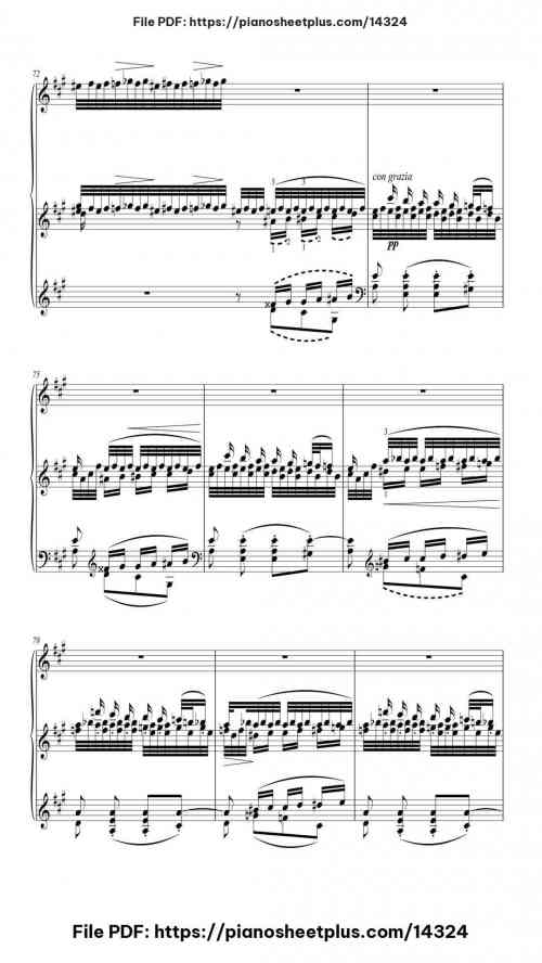 Transcendental Étude No. 5 "Feux Follets" in B-Flat Major - Piano Sheet Music – Free PDF Download 25 Transcendental Étude No. 5 "Feux Follets" in B-Flat Major piano sheet music free pdf