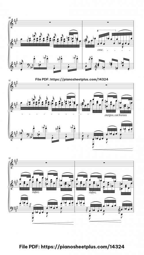 Transcendental Étude No. 5 "Feux Follets" in B-Flat Major - Piano Sheet Music – Free PDF Download 27 Transcendental Étude No. 5 "Feux Follets" in B-Flat Major piano sheet music free pdf