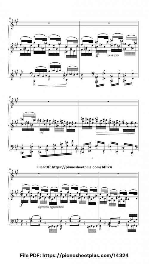 Transcendental Étude No. 5 "Feux Follets" in B-Flat Major - Piano Sheet Music – Free PDF Download 28 Transcendental Étude No. 5 "Feux Follets" in B-Flat Major piano sheet music free pdf