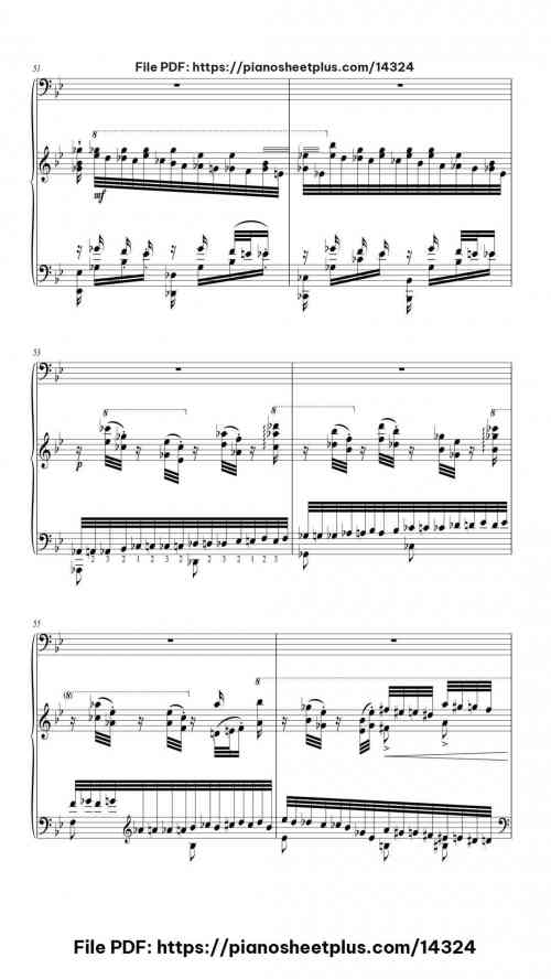 Transcendental Étude No. 5 "Feux Follets" in B-Flat Major - Piano Sheet Music – Free PDF Download 22 Transcendental Étude No. 5 "Feux Follets" in B-Flat Major piano sheet music free pdf