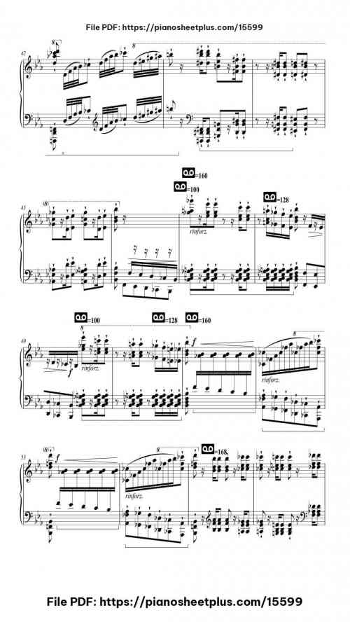 Transcendental Étude No. 8 in C Minor, S. 139: "Wilde Jagd" by Franz Liszt Level Mastery 19 Transcendental Étude No. 8 in C Minor, S. 139: "Wilde Jagd" piano sheet music free pdf