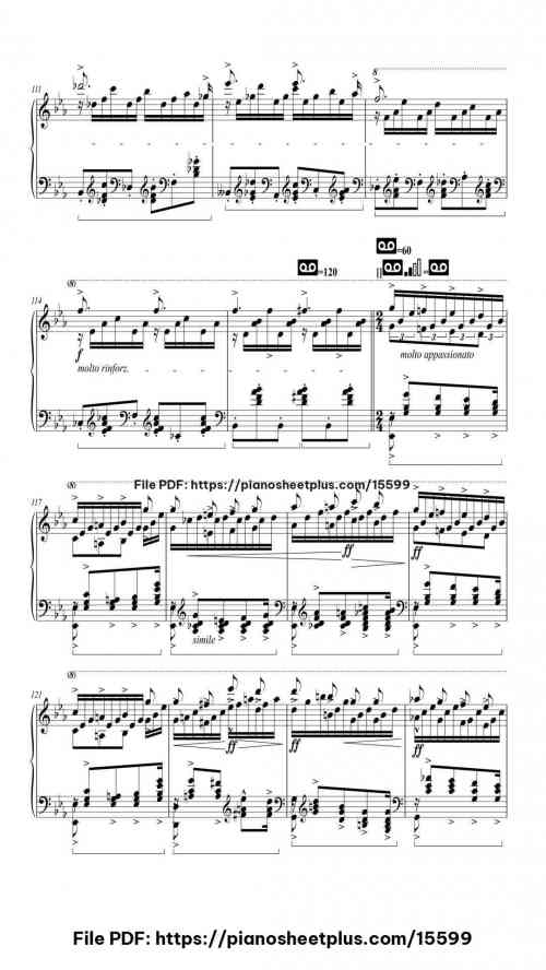 Transcendental Étude No. 8 in C Minor, S. 139: "Wilde Jagd" by Franz Liszt Level Mastery 23 Transcendental Étude No. 8 in C Minor, S. 139: "Wilde Jagd" piano sheet music free pdf