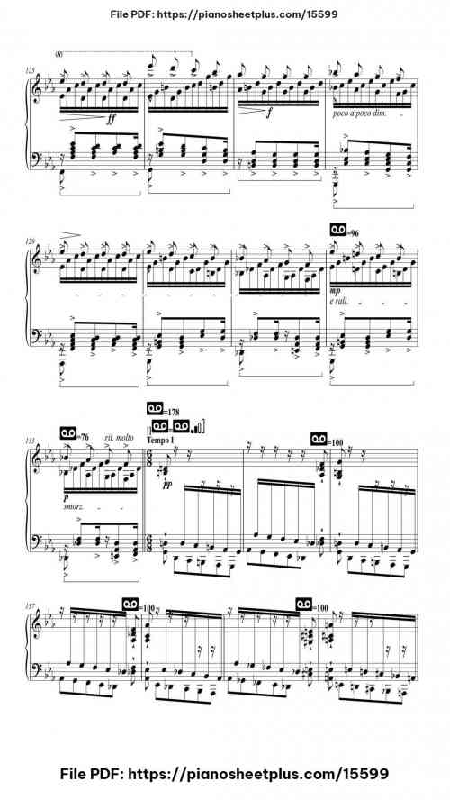 Transcendental Étude No. 8 in C Minor, S. 139: "Wilde Jagd" by Franz Liszt Level Mastery 24 Transcendental Étude No. 8 in C Minor, S. 139: "Wilde Jagd" piano sheet music free pdf