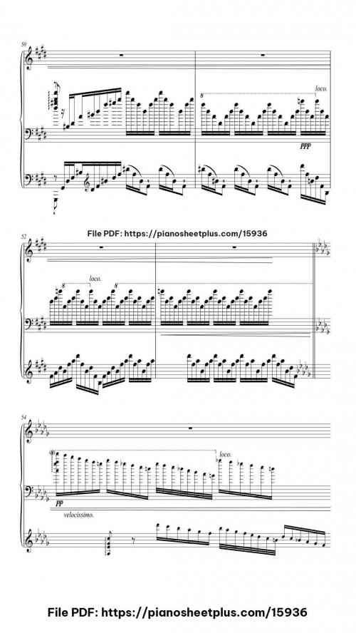 Trois Etudes de Concert No. 3 "Un Sospiro" by Franz Liszt Level Mastery 28 Trois Etudes de Concert No. 3 "Un Sospiro" piano sheet music free pdf
