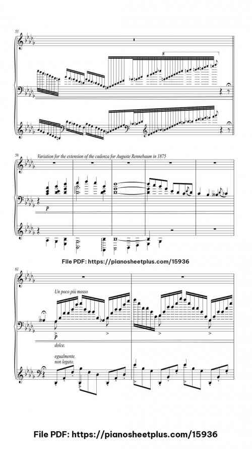 Trois Etudes de Concert No. 3 "Un Sospiro" by Franz Liszt Level Mastery 29 Trois Etudes de Concert No. 3 "Un Sospiro" piano sheet music free pdf