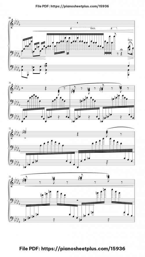 Trois Etudes de Concert No. 3 "Un Sospiro" by Franz Liszt Level Mastery 31 Trois Etudes de Concert No. 3 "Un Sospiro" piano sheet music free pdf