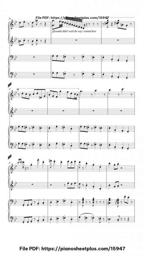 Undertale - Dummy! by Toby Fox Level Intermediate 13 Undertale - Dummy! piano sheet music free pdf