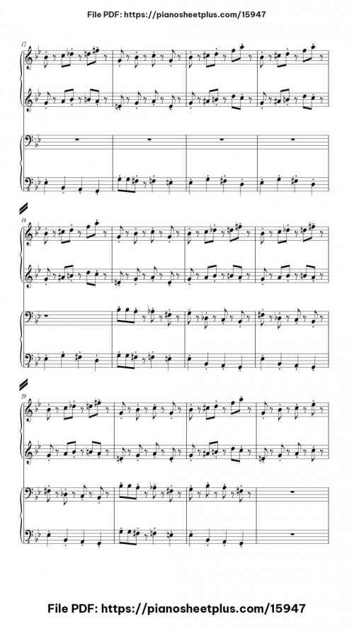 Undertale - Dummy! by Toby Fox Level Intermediate 12 Undertale - Dummy! piano sheet music free pdf