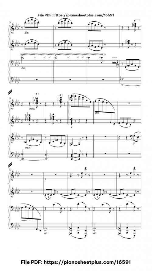 Valse-Impromptu Opus 27 in A♭ Major by Gabriel Pierné Level Mid-Advanced 14 Valse-Impromptu Opus 27 in A♭ Major piano sheet music free pdf