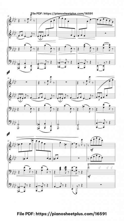 Valse-Impromptu Opus 27 in A♭ Major by Gabriel Pierné Level Mid-Advanced 13 Valse-Impromptu Opus 27 in A♭ Major piano sheet music free pdf