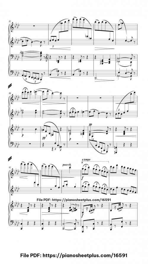 Valse-Impromptu Opus 27 in A♭ Major by Gabriel Pierné Level Mid-Advanced 18 Valse-Impromptu Opus 27 in A♭ Major piano sheet music free pdf