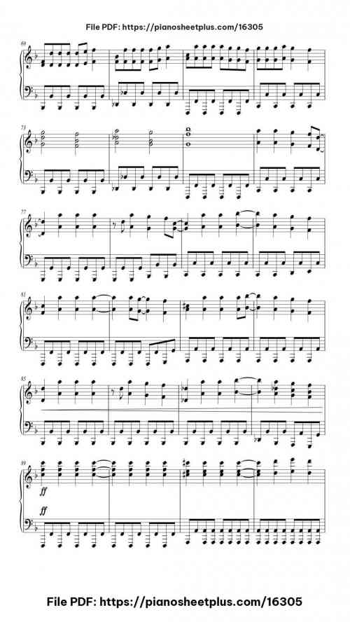 Vampire by Olivia Rodrigo Level Intermediate 9 Vampire piano sheet music free pdf