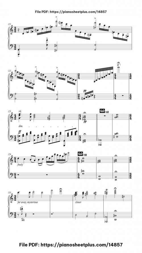 variation - Download Free Piano Sheet Music in PDF 17 variation piano sheet music free pdf