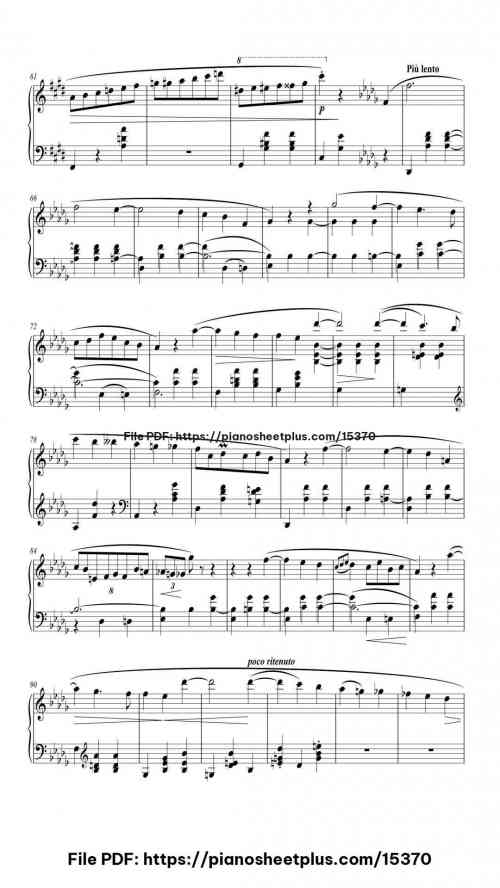 Waltz in C-Sharp Minor, Op. 64, No. 2 by Frédéric Chopin Level Advanced 10 Waltz in C-Sharp Minor, Op. 64, No. 2 piano sheet music free pdf