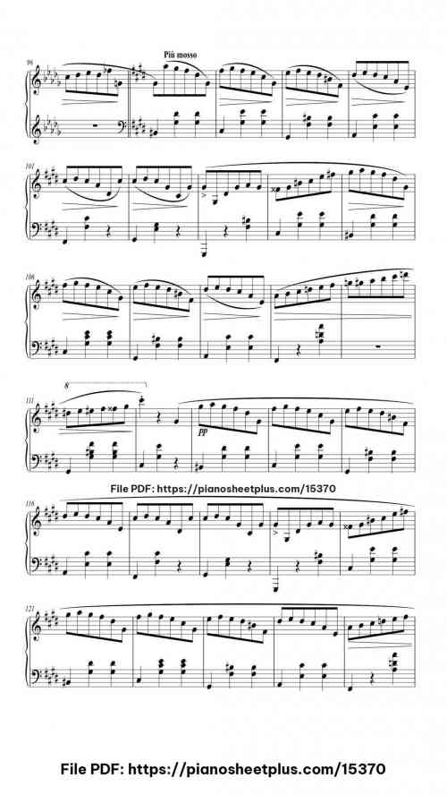 Waltz in C-Sharp Minor, Op. 64, No. 2 by Frédéric Chopin Level Advanced 11 Waltz in C-Sharp Minor, Op. 64, No. 2 piano sheet music free pdf