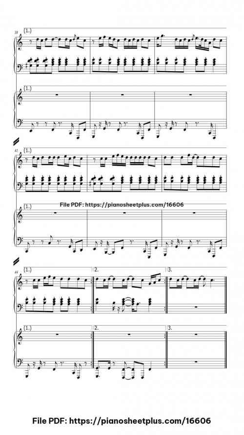 What if I had been that PUMA Duet by TXT Level Intermediate 10 What if I had been that PUMA Duet piano sheet music free pdf
