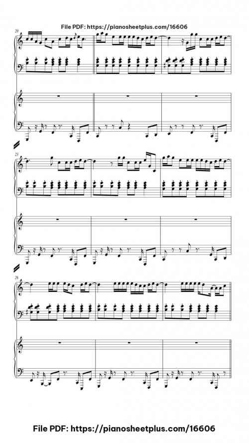 What if I had been that PUMA Duet by TXT Level Intermediate 8 What if I had been that PUMA Duet piano sheet music free pdf