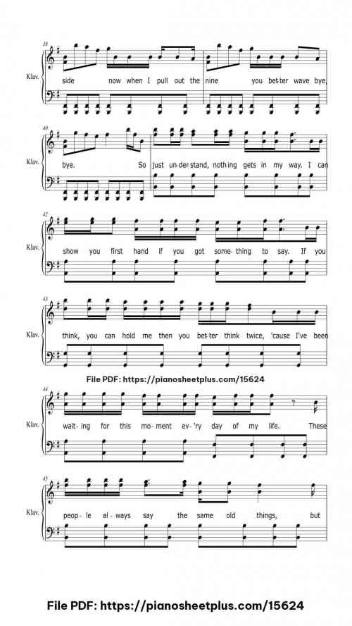 Whatever It Takes by Hollywood Undead Level Beginner 13 Whatever It Takes piano sheet music free pdf