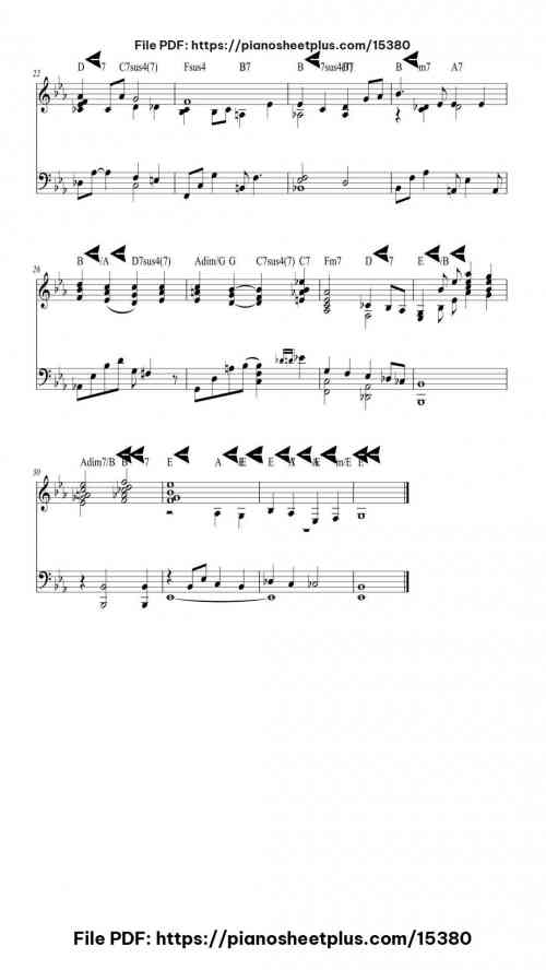 When I Fall In Love by Victor Young Level Intermediate 4 When I Fall In Love piano sheet music free pdf