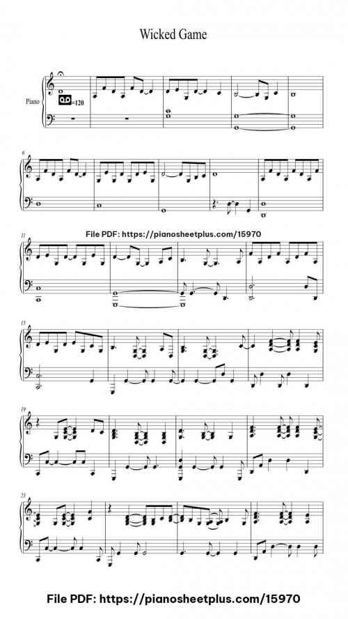 Wicked Game by Chris Isaak Level Intermediate 3 Wicked Game by Chris Isaak Level Intermediate