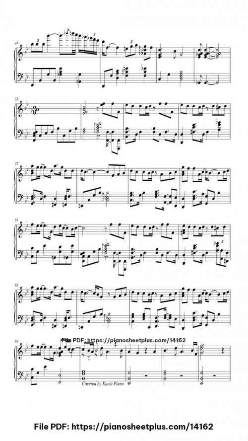Your Name Engraved Herein - Piano Sheet Music – Free PDF Download 7 Your Name Engraved Herein piano sheet music free pdf