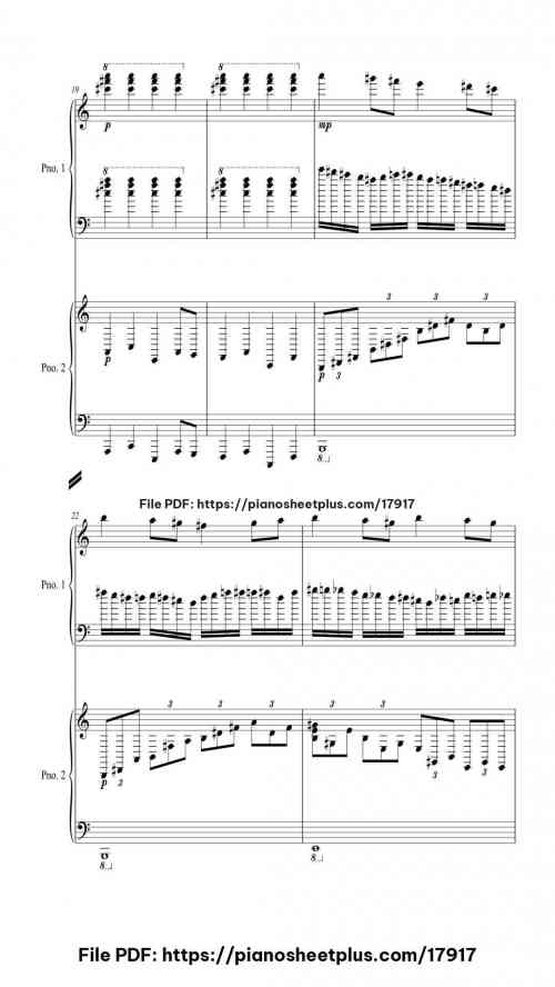 8 Chronological Pieces For Piano 4 Hands by Dengie Level Mastery 34 8 Chronological Pieces For Piano 4 Hands piano sheet music free pdf