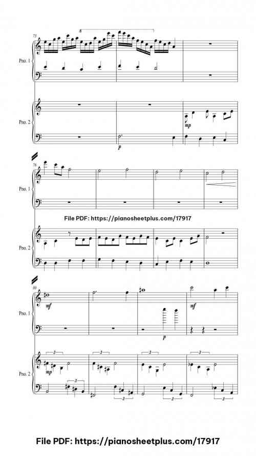 8 Chronological Pieces For Piano 4 Hands by Dengie Level Mastery 41 8 Chronological Pieces For Piano 4 Hands piano sheet music free pdf