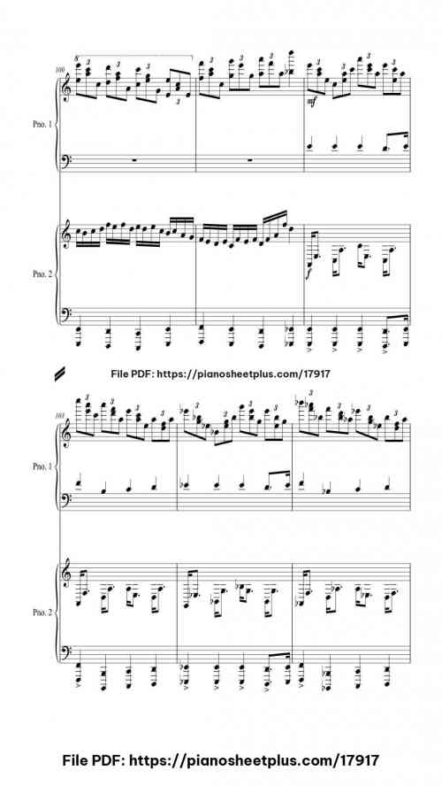 8 Chronological Pieces For Piano 4 Hands by Dengie Level Mastery 44 8 Chronological Pieces For Piano 4 Hands piano sheet music free pdf