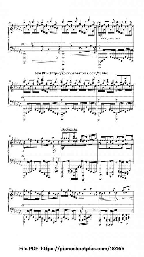 As The Cherry Blossoms Fly by iwishedforit Level Professional 18 As The Cherry Blossoms Fly piano sheet music free pdf
