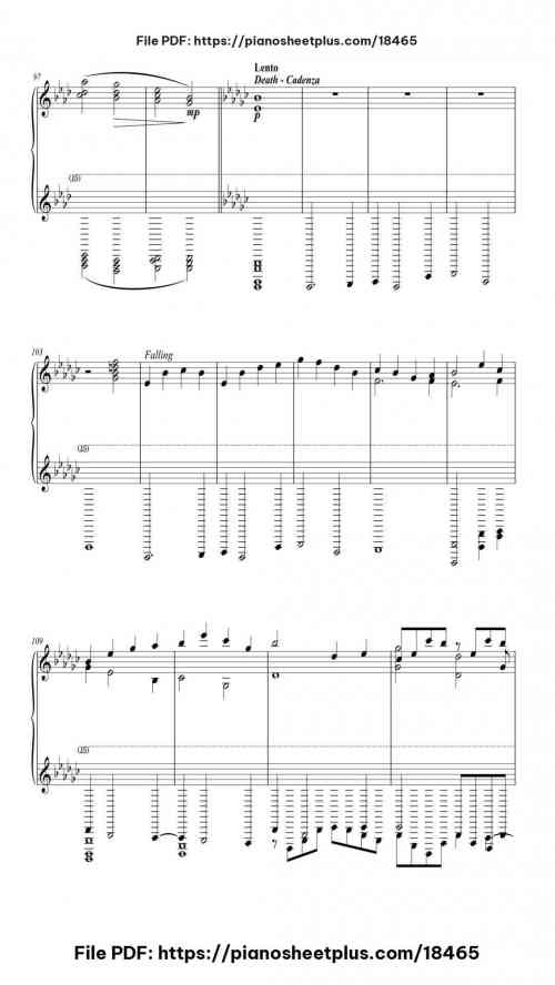 As The Cherry Blossoms Fly by iwishedforit Level Professional 25 As The Cherry Blossoms Fly piano sheet music free pdf