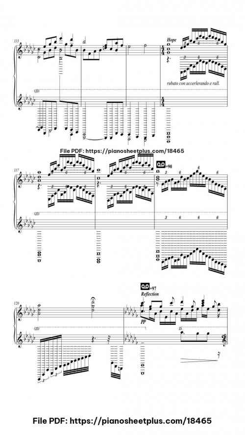 As The Cherry Blossoms Fly by iwishedforit Level Professional 26 As The Cherry Blossoms Fly piano sheet music free pdf