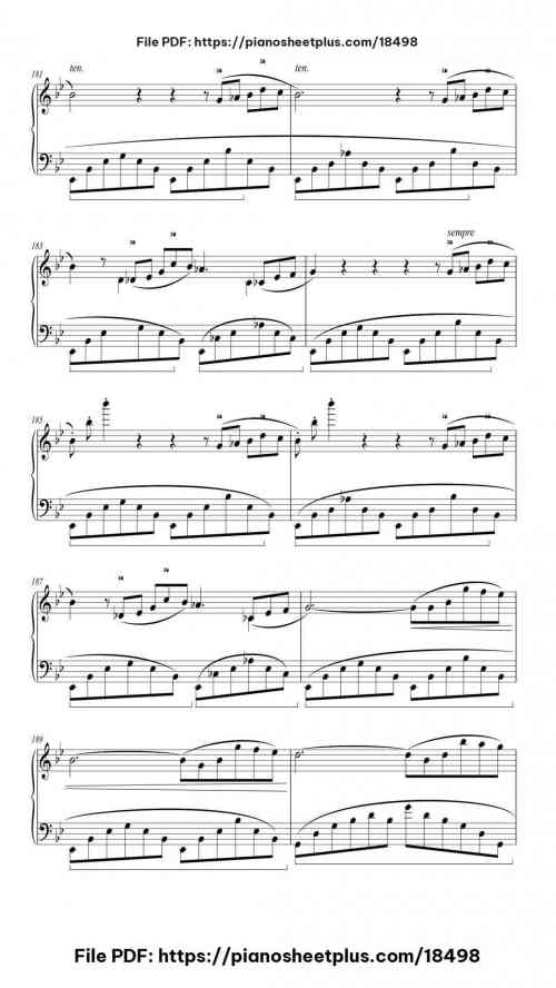 Ballade No. 1 in G Minor, Op. 23 by Frédéric Chopin Level Mastery 37 Ballade No. 1 in G Minor, Op. 23 piano sheet music free pdf