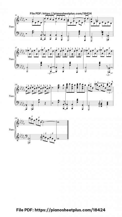 Believer by Imagine Dragons Level Mid-Advanced 10 Believer piano sheet music free pdf