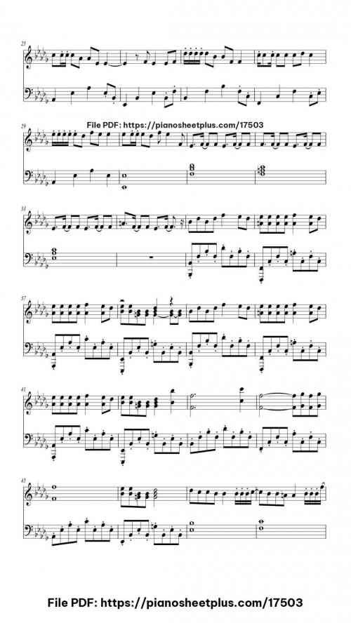 Bones by Imagine Dragons Level Beginner 6 Bones piano sheet music free pdf