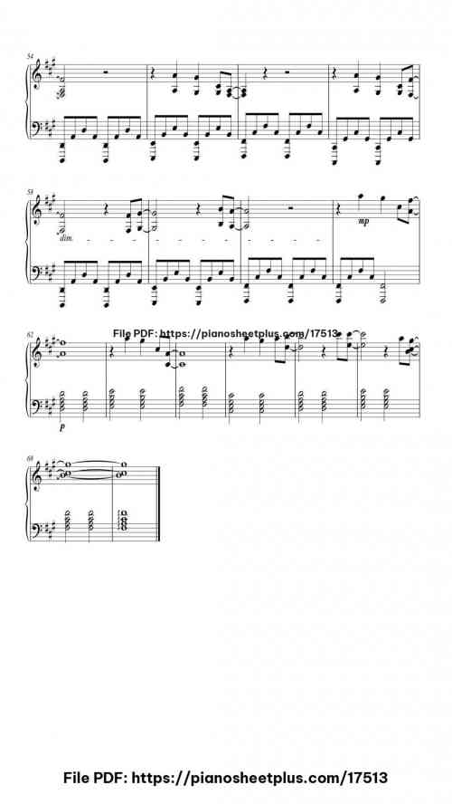 Call of Silence by Hiroyuki Sawano Level Intermediate 6 Call of Silence piano sheet music free pdf