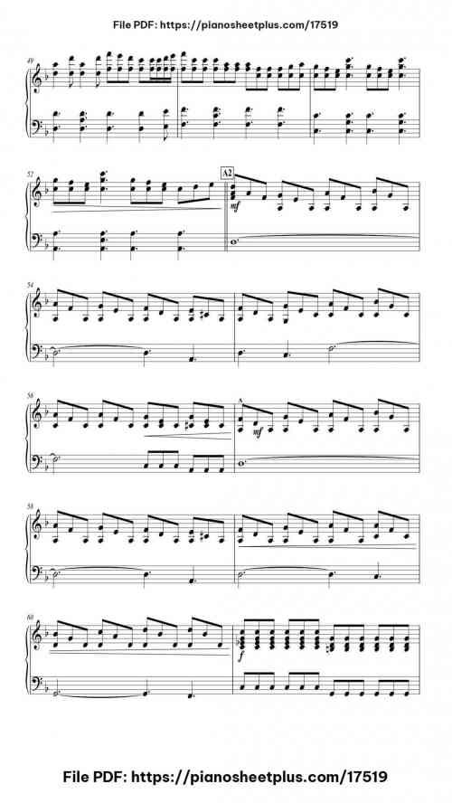 Cannon in D minor by Thomas Bergersen Level Intermediate 9 Cannon in D minor piano sheet music free pdf