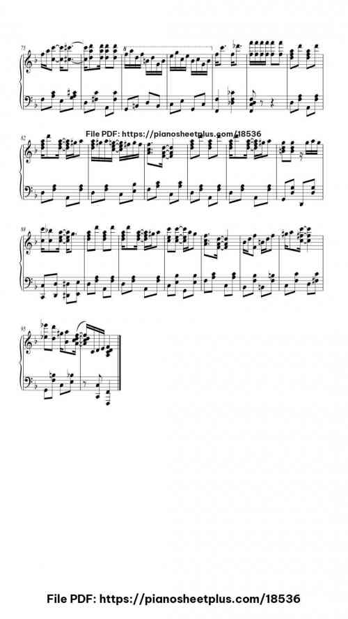 Cantina Band –Star Wars Theme by John Williams Level Mid-Advanced 6 Cantina Band –Star Wars Theme piano sheet music free pdf