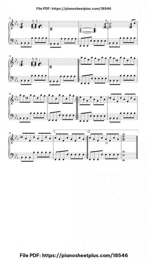Clocks - Coldplay by Coldplay Level Intermediate 8 Clocks - Coldplay piano sheet music free pdf