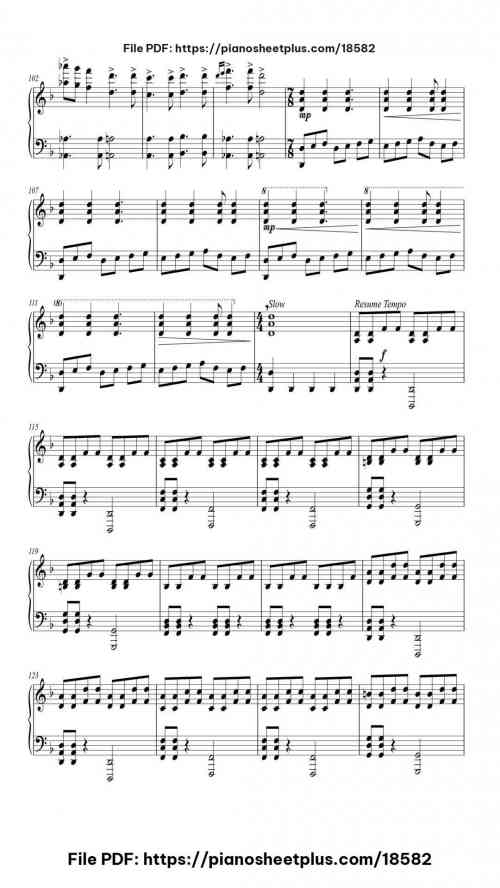 Dr. Who Suite - I am the Doctor by Murray Gold Level Advanced 17 Dr. Who Suite - I am the Doctor piano sheet music free pdf