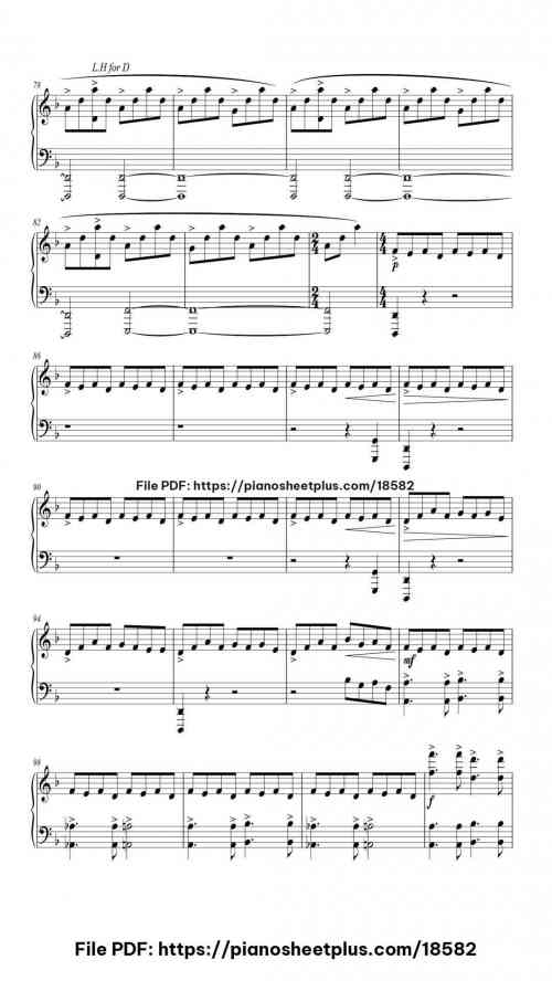 Dr. Who Suite - I am the Doctor by Murray Gold Level Advanced 16 Dr. Who Suite - I am the Doctor piano sheet music free pdf