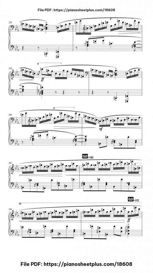 Etude in A flat Major, Op. 25 by Frédéric Chopin Level Professional 38 Etude in A flat Major, Op. 25 piano sheet music free pdf