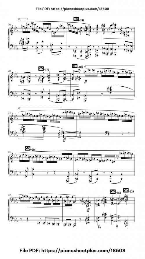 Etude in A flat Major, Op. 25 by Frédéric Chopin Level Professional 39 Etude in A flat Major, Op. 25 piano sheet music free pdf