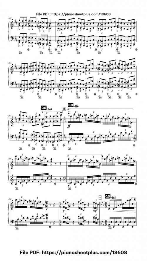 Etude in A flat Major, Op. 25 by Frédéric Chopin Level Professional 33 Etude in A flat Major, Op. 25 piano sheet music free pdf